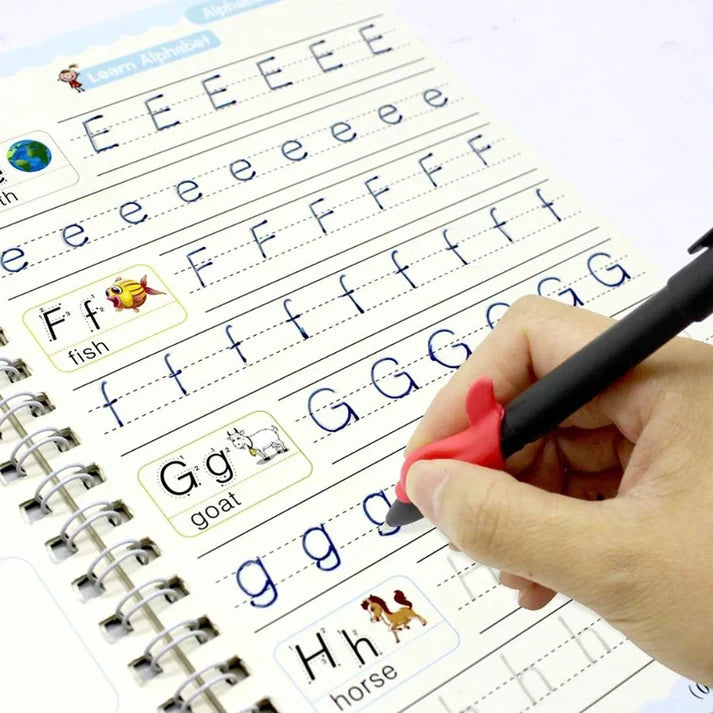 KiddoKrafty Reusable Sank Handwriting Workbook for Kids