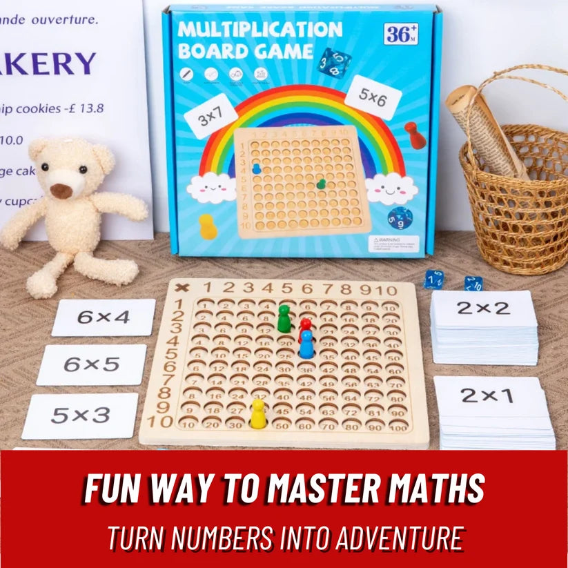 MathMaster Board Game