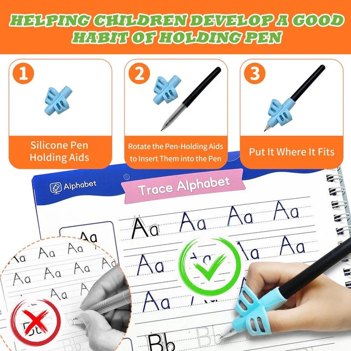 KiddoKrafty Reusable Sank Handwriting Workbook for Kids