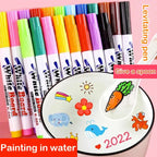 KiddoKrafty Magic 12 Colors Water Floating Pen