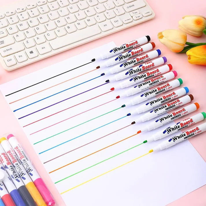 KiddoKrafty Magic 12 Colors Water Floating Pen