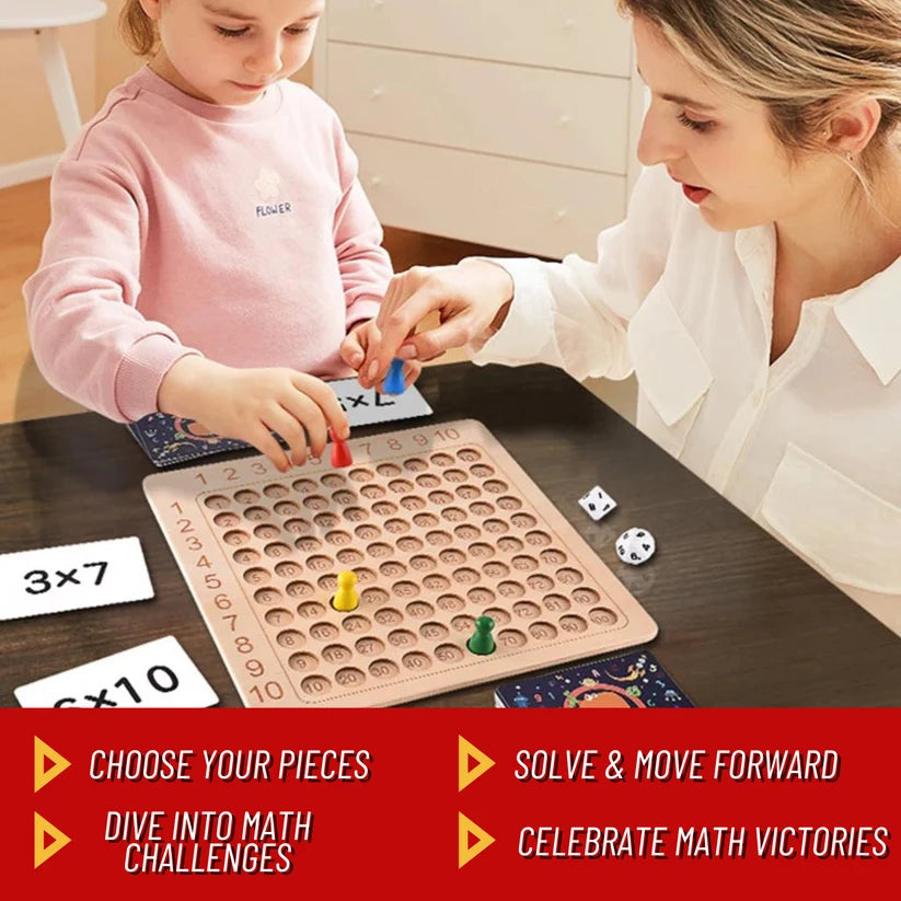 MathMaster Board Game