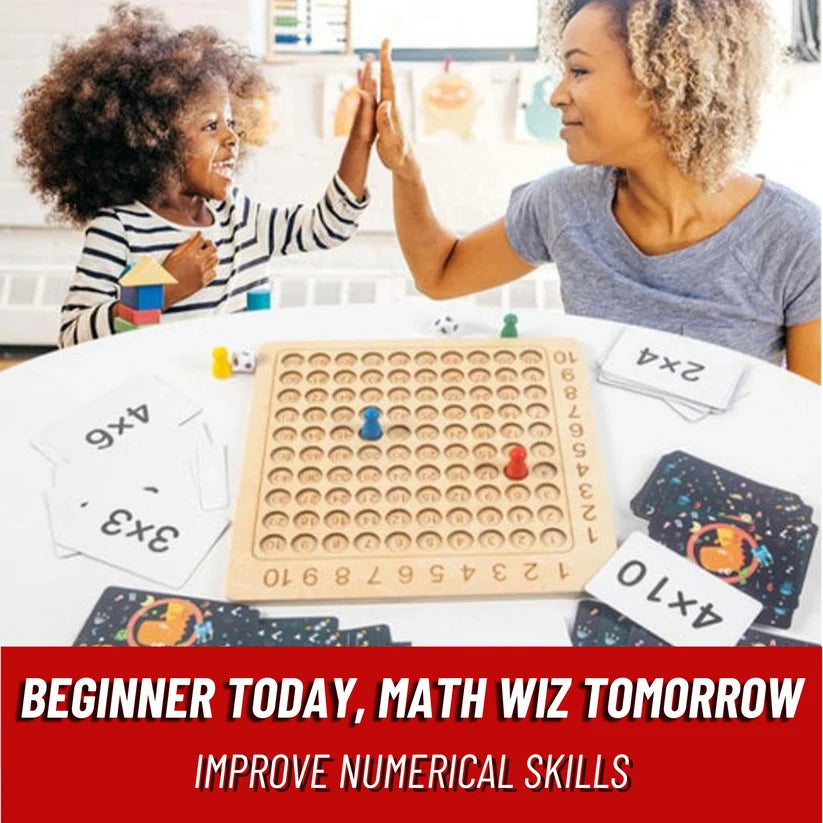 MathMaster Board Game