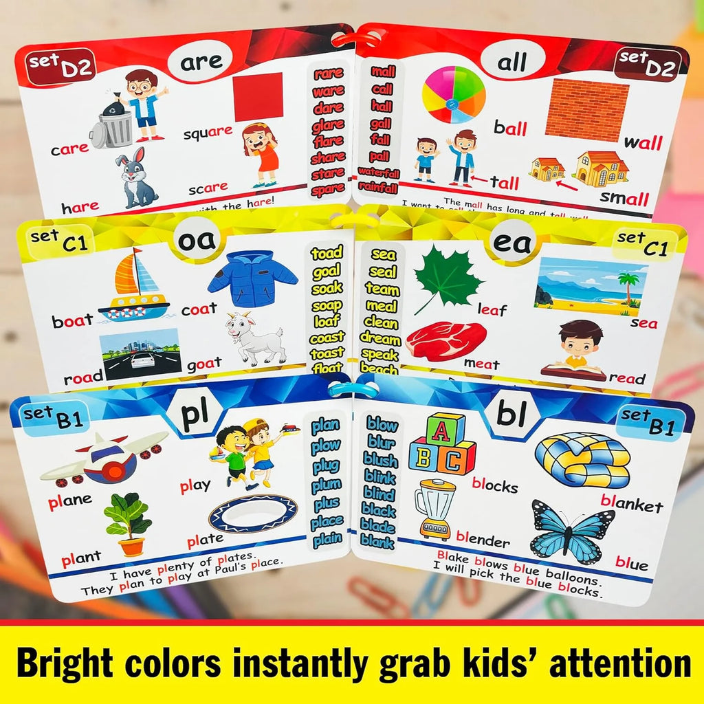 Phonics Power Flash Cards - Learn to Read in 20 Stages