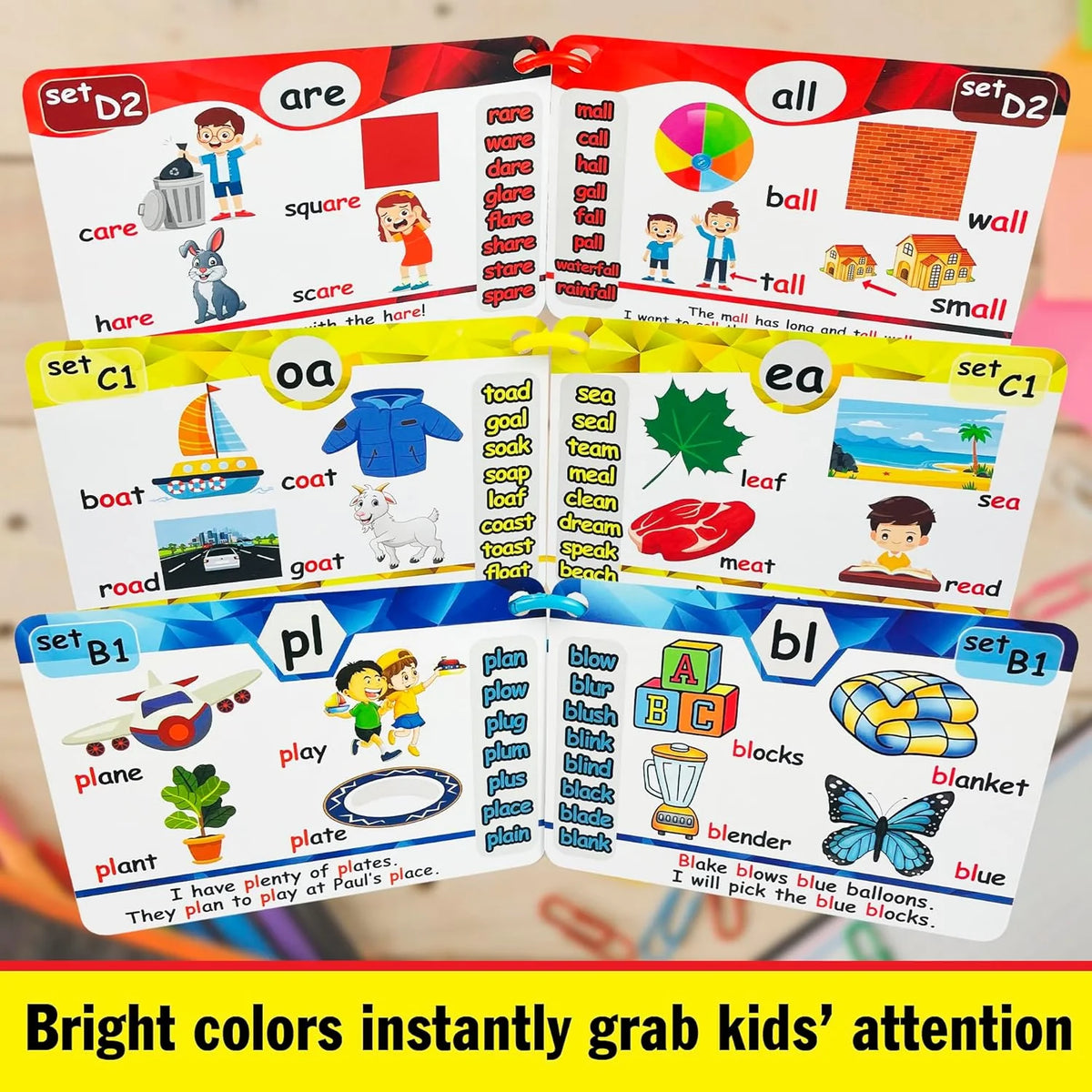 Phonics Power Flash Cards - Learn to Read in 20 Stages
