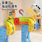 KiddoKrafty Electric Magnetic Track Train set for Kids Ages 3-8