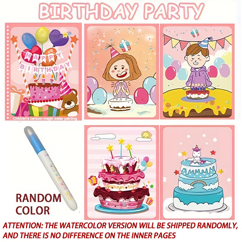 Magical Water Drawing Book