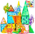 Creative BuildMasters - 4D Magnetic Block Adventures for Kids
