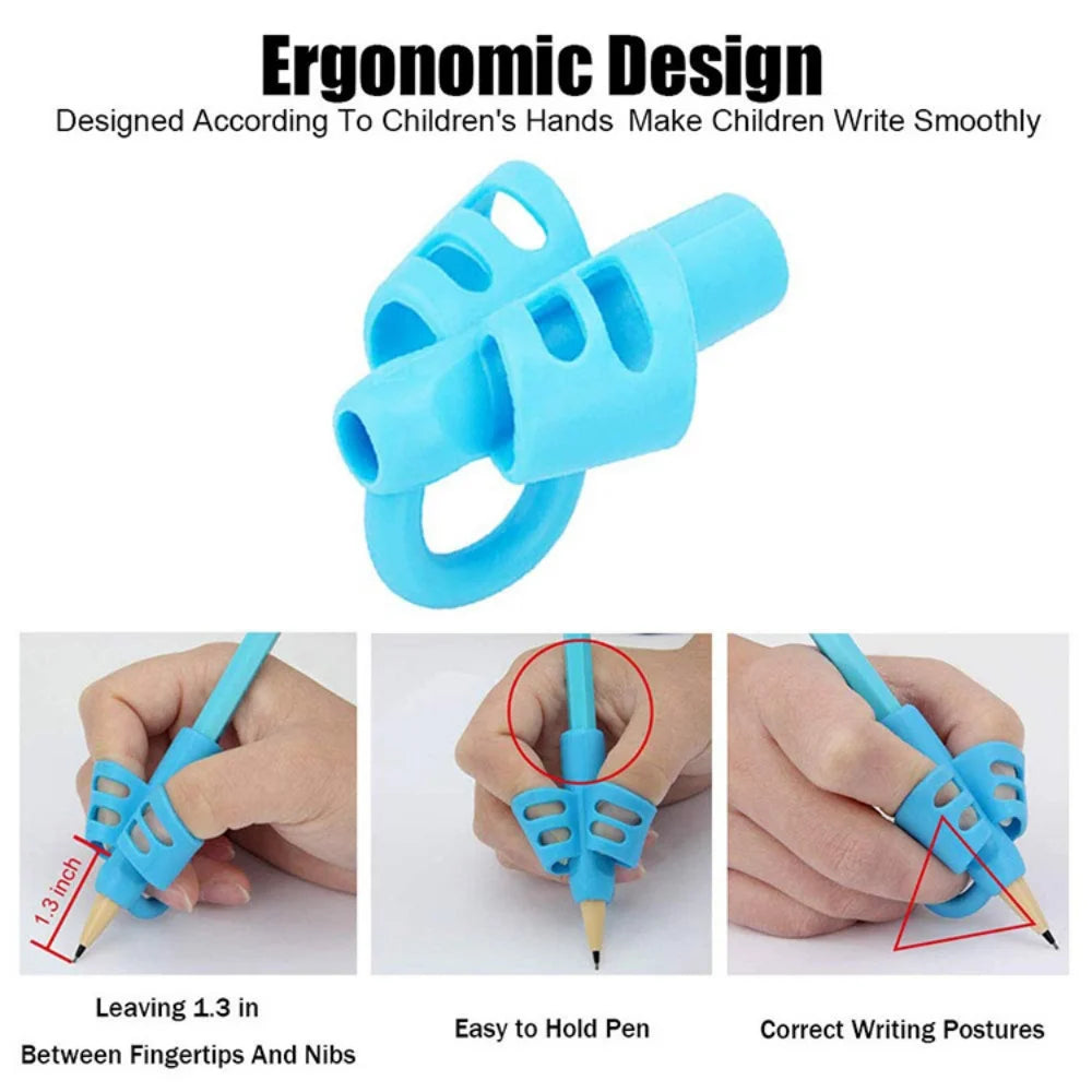 KiddoKrafty Pencil Handle Rod Grips Pen Holder Grip
