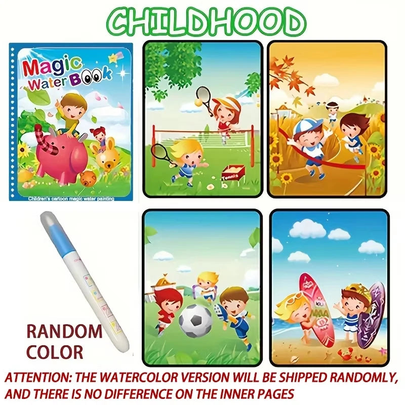 Magical Water Drawing Book