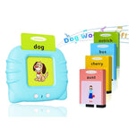 KiddoKrafty Bilingual Talking Flash Cards for Kids (English/Spanish/French)