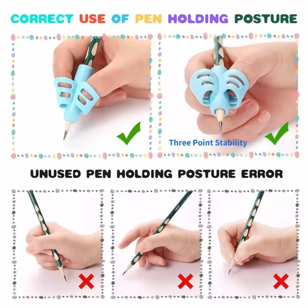 KiddoKrafty Pencil Handle Rod Grips Pen Holder Grip