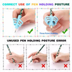 KiddoKrafty Pencil Handle Rod Grips Pen Holder Grip