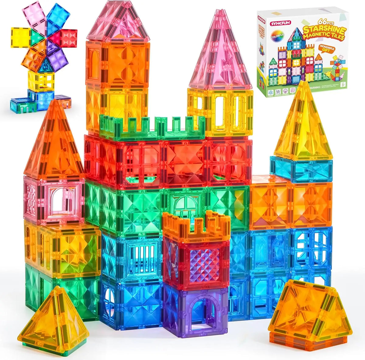 Creative BuildMasters - 4D Magnetic Block Adventures for Kids