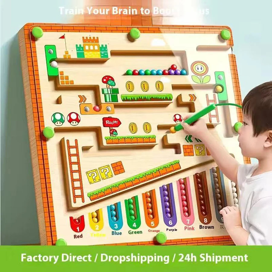 KiddoKrafty Magnetic Maze