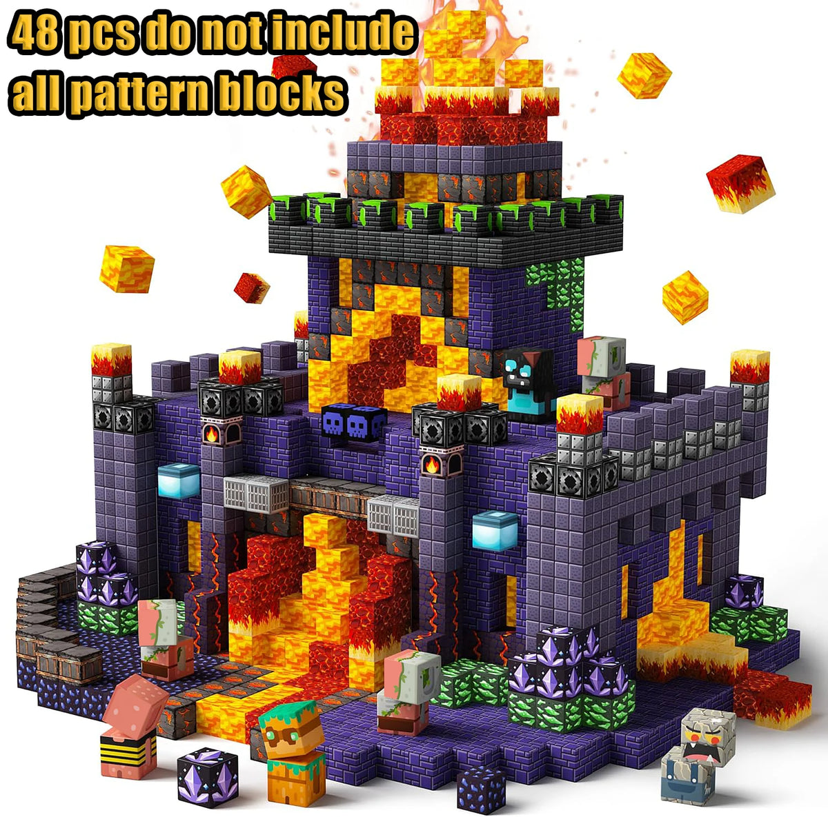 KiddoKrafty Magnetic Building Blocks – Creative STEM Construction Set