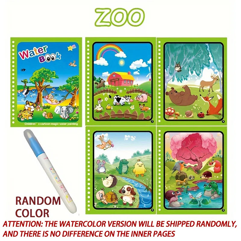 Magical Water Drawing Book