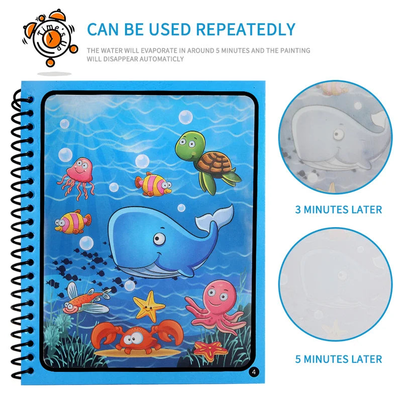 Magical Water Drawing Book