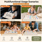 KiddoKrafty Preschool Busy Workbook for Kids 2-10