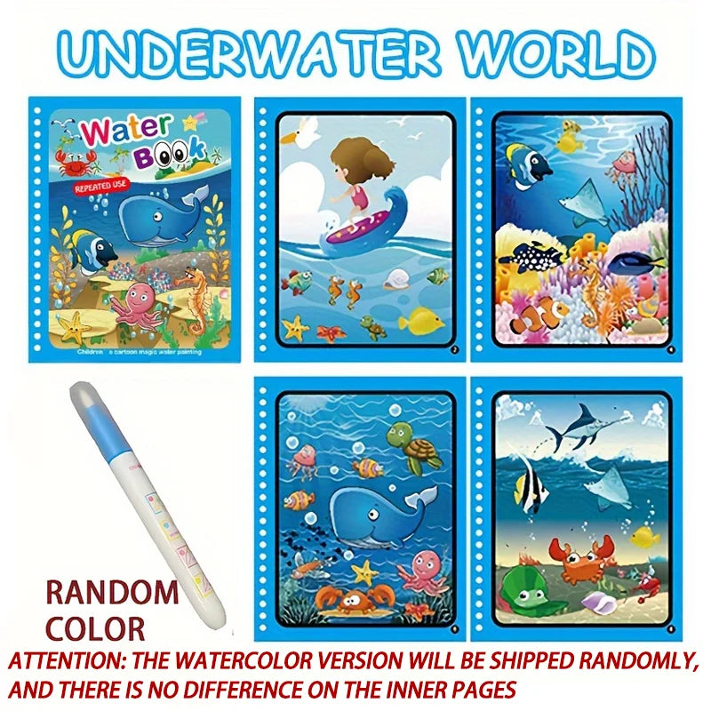 Magical Water Drawing Book