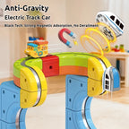 KiddoKrafty Electric Magnetic Track Train set for Kids Ages 3-8