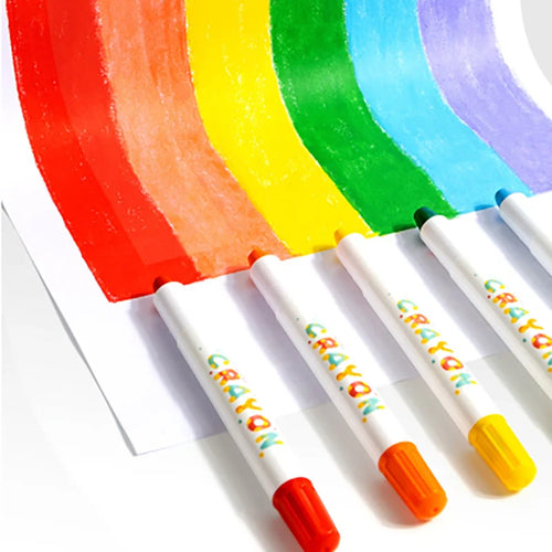 KiddoKrafty Jumbo Crayons — Safe, Washable, Made for Little Hands