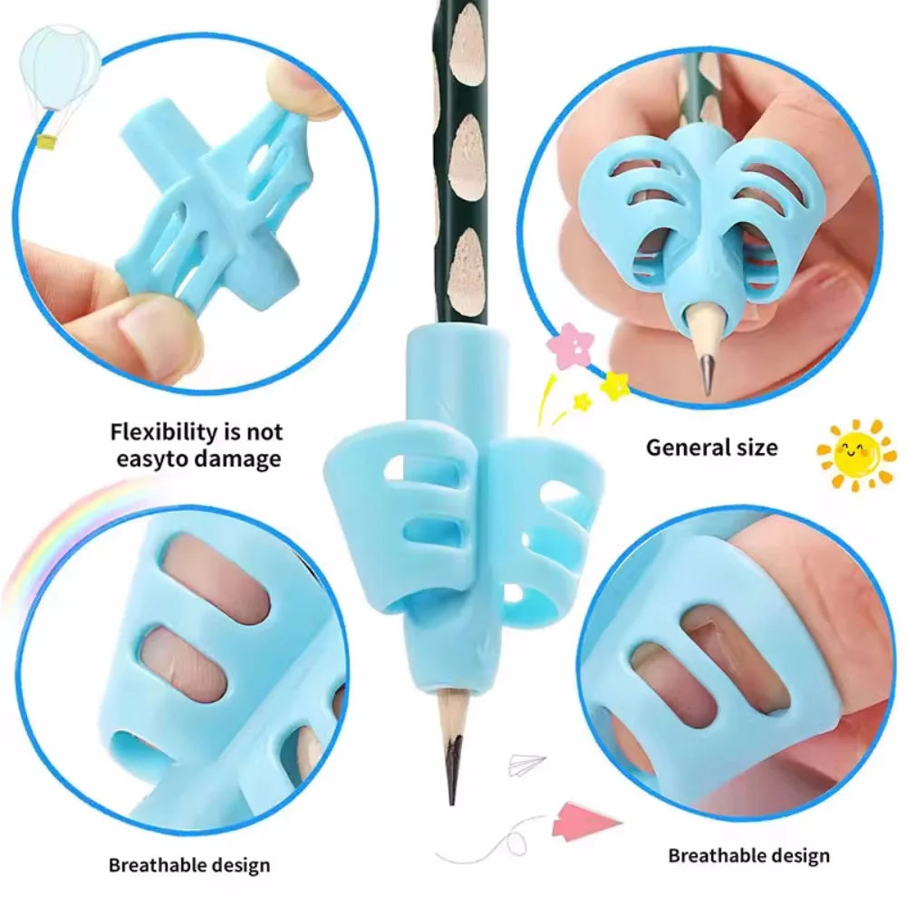 KiddoKrafty Pencil Handle Rod Grips Pen Holder Grip