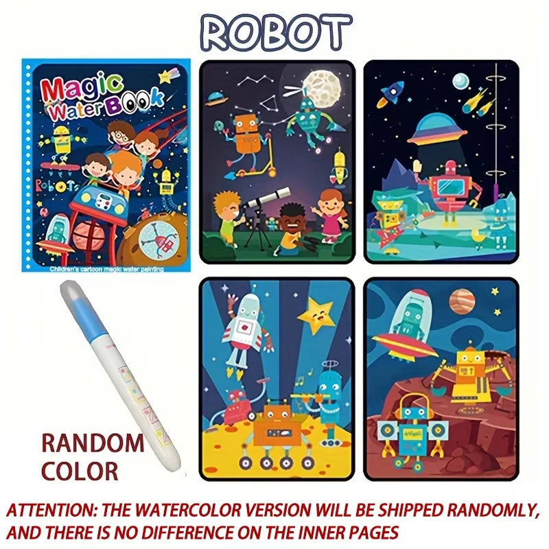 Magical Water Drawing Book