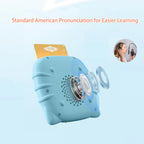 KiddoKrafty Bilingual Talking Flash Cards for Kids (English/Spanish/French)