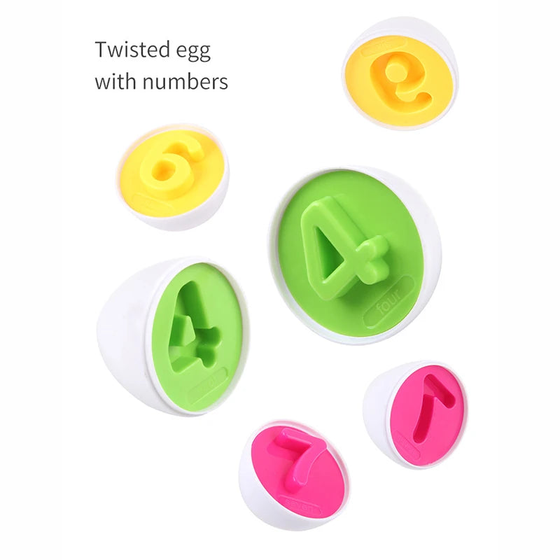 Geometric Eggs For Toddlers 1-3