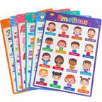KiddoKrafty Educational Calming Posters for Kids