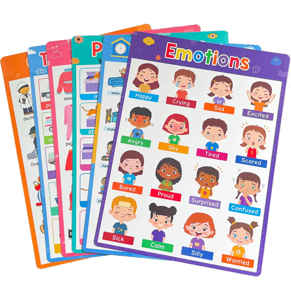 KiddoKrafty Educational Calming Posters for Kids