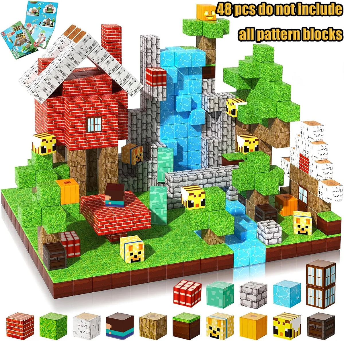 KiddoKrafty Magnetic Building Blocks – Creative STEM Construction Set
