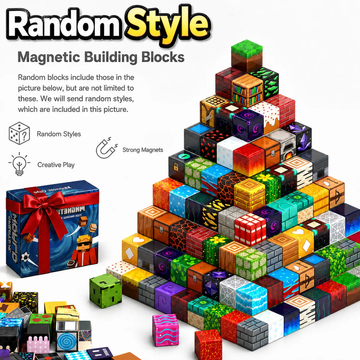 KiddoKrafty Magnetic Building Blocks – Creative STEM Construction Set