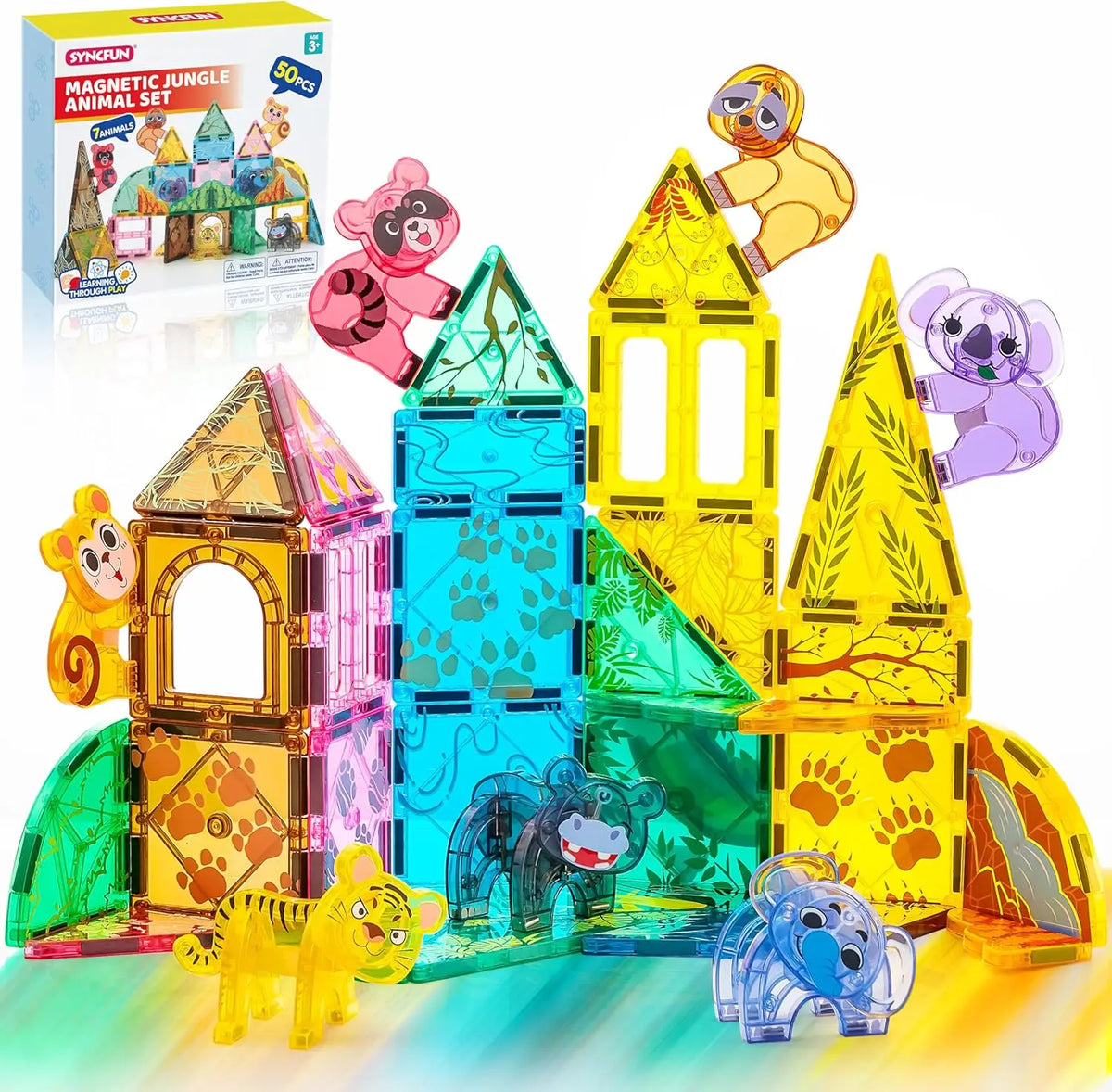 Creative BuildMasters - 4D Magnetic Block Adventures for Kids