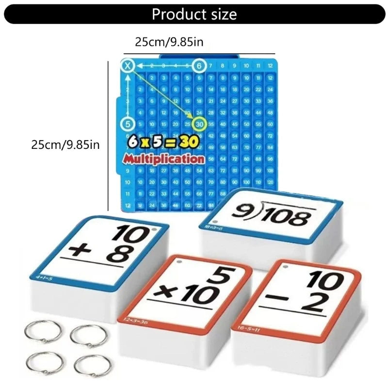 KiddoKrafty Master Math Fidget Learning