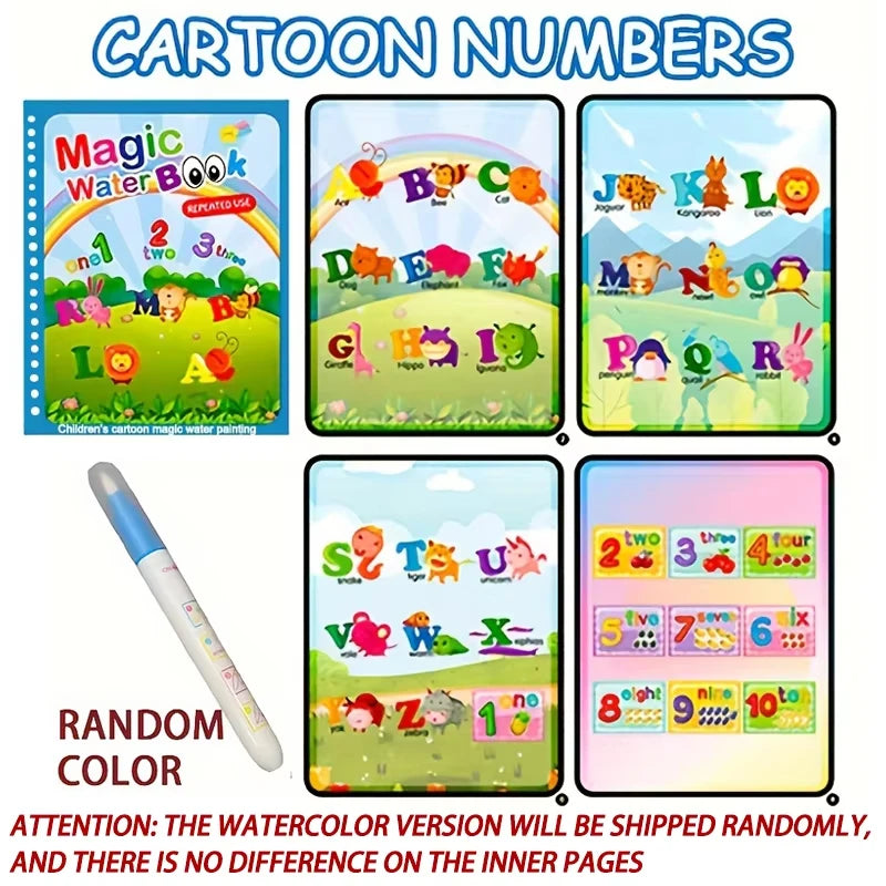 Magical Water Drawing Book
