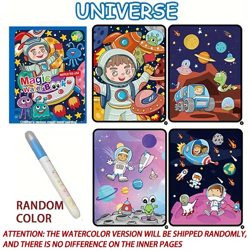 Magical Water Drawing Book