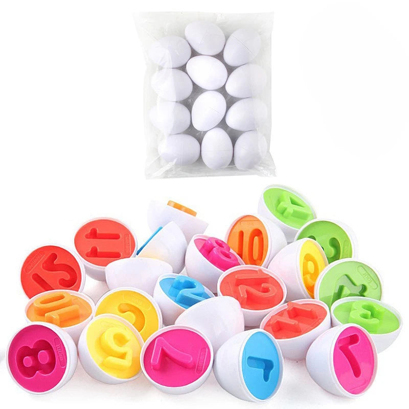 Geometric Eggs For Toddlers 1-3