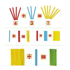 MathMagic Blocks : Colorful Counting Sticks for Kids