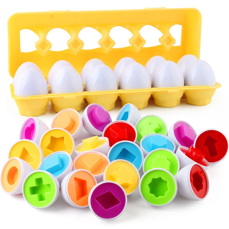 Geometric Eggs For Toddlers 1-3