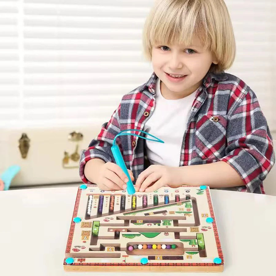 KiddoKrafty Magnetic Maze
