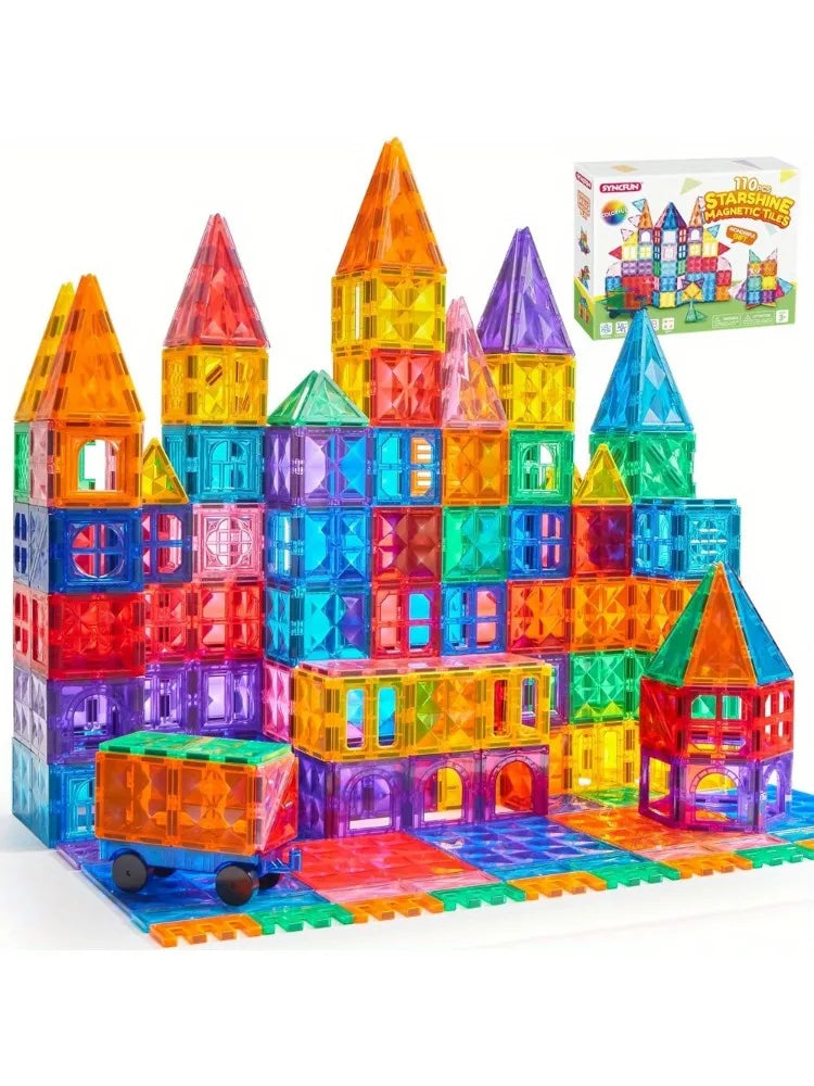Creative BuildMasters - 4D Magnetic Block Adventures for Kids