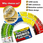Phonics Power Flash Cards - Learn to Read in 20 Stages