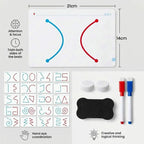 Educational Left Right Brain Training Cards