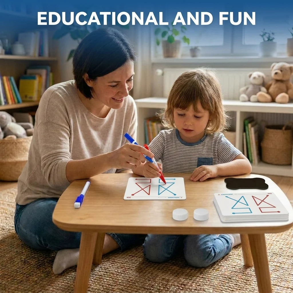 Educational Left Right Brain Training Cards