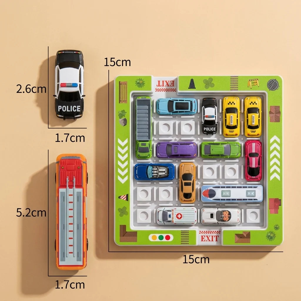 Logic Car Puzzle Board