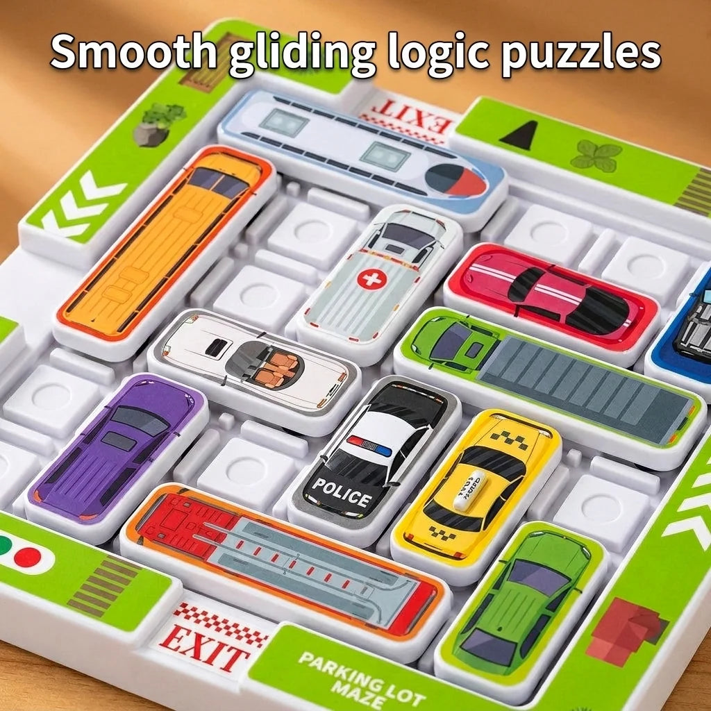 Logic Car Puzzle Board