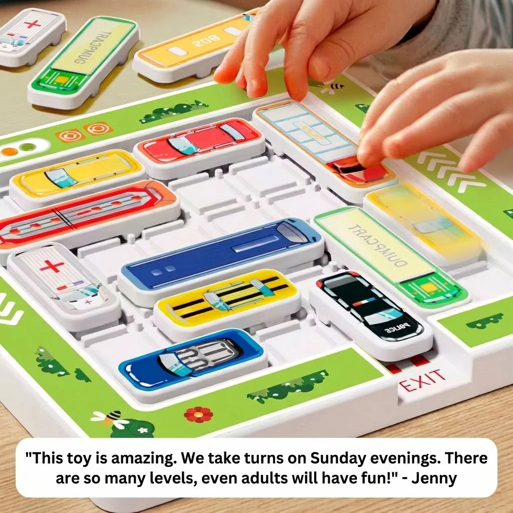 Logic Car Puzzle Board