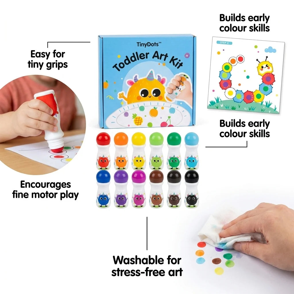TinyDots Toddler Art Kit